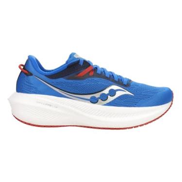 Imagem de Saucony Tênis masculino Triumph 21, Cobalto/prata, 38