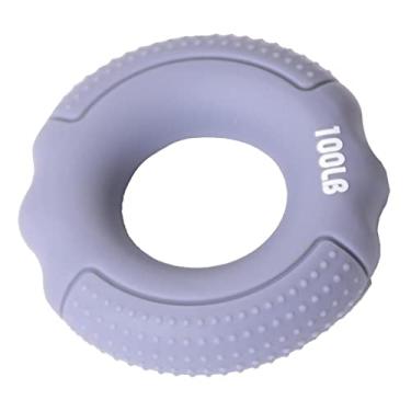 Imagem de barenx Bola de silicone para exercícios físicos, fortalecedor, força muscular, mão - cinza 45 kg