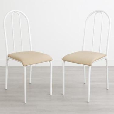 Imagem de Kit 2 Cadeiras de Jantar Varanda Cozinha Sala de Estar Epoxi 544.arc -