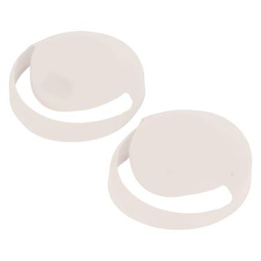 Imagem de Cryfokt 2 Peças de Capa de Almofada de Ouvido Em Silicone para Fones de Ouvido WH 1000XM4 WH 1000XM3, Abertura Precisa, Material Ecológico para Usuários de Fones de (Bege)