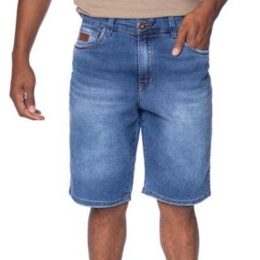 Imagem de Bermuda Jeans Masculina Max Denim Casual Azul-Masculino