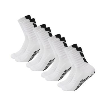 Imagem de Meias De Futebol E Basquete Tamanho 38-45, Antiderrapantes, Respirávei