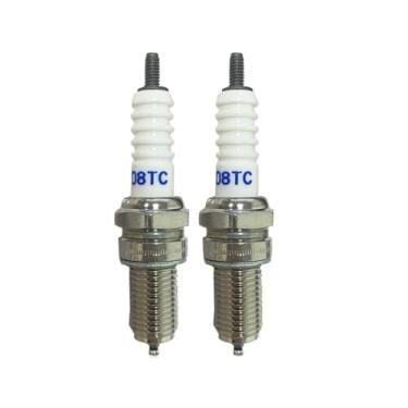 Imagem de Spark A7TC D8TC faísca adequada para GY6 CG 50 70 110 125 150CC CF250 motocicleta off-road ATV scooter dirt bike kart (D8TC-2)