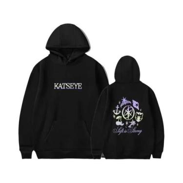 Imagem de Moletom Unissex Oversize De Manga Longa Com Capuz De Veludo Grosso Rou