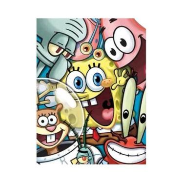Imagem de Kit De Pintura Em Diamante DIY Do Bob Esponja, Ponto Cruz, Mosaico, De