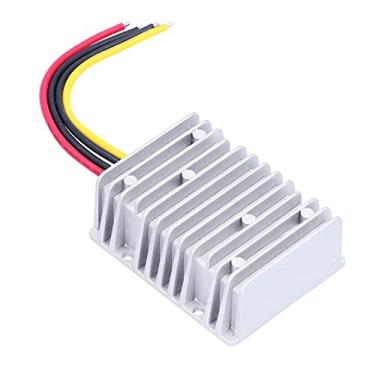 Imagem de Acouto Regulador Conversor de Tensão DC de Alumínio de 24V a 12V, Adaptador de Energia de Alta Eficiência para Motores e Navegadores de Carro