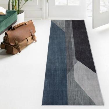 Imagem de Tapete Passadeira Sala Quarto Escritório 1,80m x 60cm Antiderrapante B