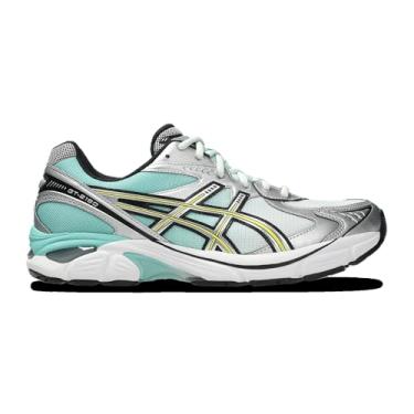 Imagem de ASICS GT-2160 - Tênis de corrida masculino casual (prata/amarelo dourado/menta clara), Prata/amarelo dourado/menta pálida, 39