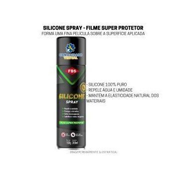Imagem de Lubrificante Para Esteiras, Carro, Móvel, Couro - SILICONE Spray 300ml