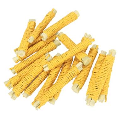 Imagem de Zerodis Brinquedos Animais de Estimação Mastigadores de Madeira Natural para Coelhos Hamsters e Porquinhos-da-índia Cuidados Com Os Dentes e Enriquecimento da Gaiola 20 Unidades de Bastões de Mascar