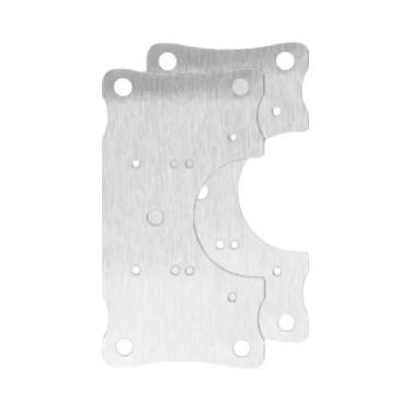 Imagem de Dobradiças Com Parafusos Para Reparo De Móveis, Armários E Portas - Pa