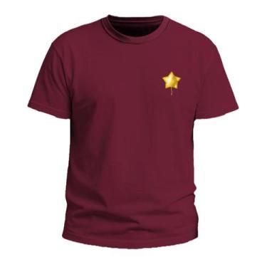 Imagem de Camiseta T-Shirt Clássica Star Balloon em Algodão Venus, Vermelho, G1