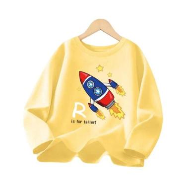 Imagem de Camiseta De Manga Comprida Para Bebês Meninos, Primavera E Outono, Des