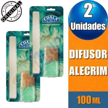 Imagem de kit 2 Coala Difusor De Aromas Aromatizante Alecrim 100ml