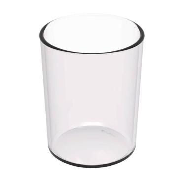 Imagem de Copo Crippa 400ml Transparente Plástico Suco Água Escolar Restaurante