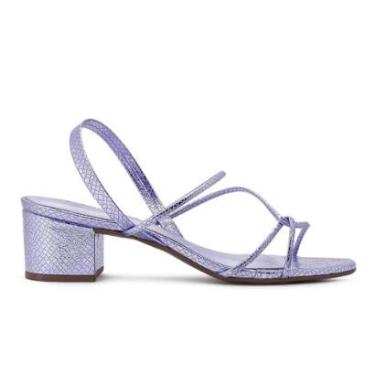 Imagem de Sandália Via Uno Salto Bloco Tiras Feminina-Feminino