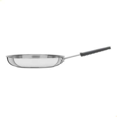 Imagem de Frigideira Tramontina Professional Em Inox Fundo Triplo E Cabo Com Luva De Silicone 30...