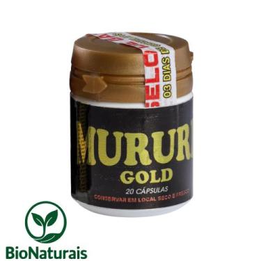 Imagem de Mururé Gold Original 20 Caps Suplemento Nutricional Natural - Bio Natu
