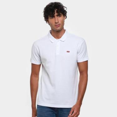 Imagem de Camisa Polo Levi's Housemark Masculina, Branco, G