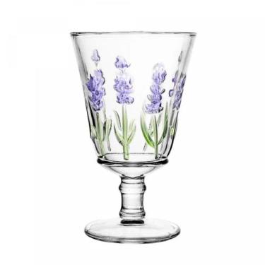 Imagem de Taça De Água Lavanda Hand Painting 240ML Cristal Ecologico - LYOR