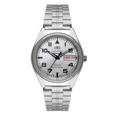Imagem de Relógio orient masculino automatico prata 469ss083nh s2sx