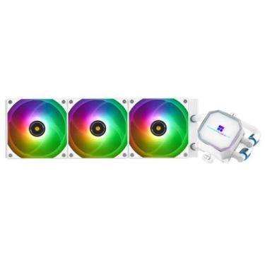 Imagem de Water cooler thermalright 360mm amd/intel frozen prism 360 argb branco