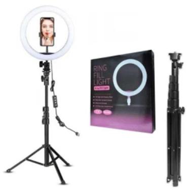Imagem de Ring Light Led 10 Polegadas 26cm Com Trípe Otima Claridade - A.R VARIE