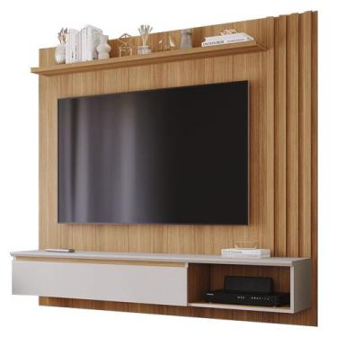Imagem de Painel para TV até 60 Polegadas Panamá Plus 100% MDF com 1 Porta Permó