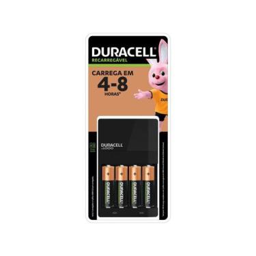 Imagem de Carregador de Pilhas Recarregáveis AA e AAA - Duracell com 4 Pilhas AA