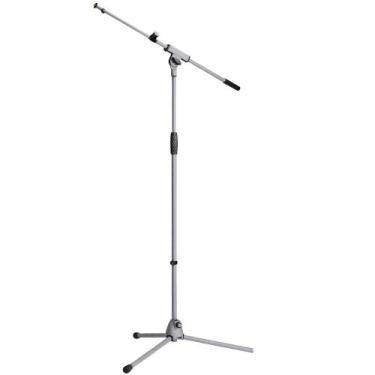 Imagem de K&m - mic stand 210/7 grey, 5/8" - suporte para microfones - 21080-500