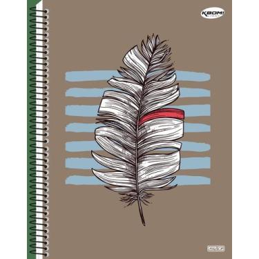 Imagem de Caderno Pequeno Espiral 1/4 KBOM Light 96 Folhas São Domingos, PENA