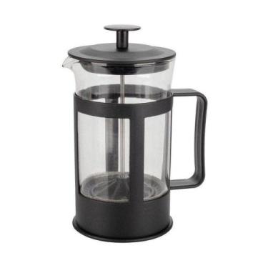 Imagem de Cafeteira Prensa Francesa Vidro e Plástico 300ML para Café Chá e Infus