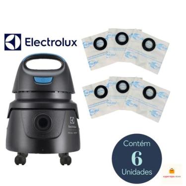 Imagem de Saco Para Aspirador De Pó Eletrolux Awd01 com 6 Unidades - Porto-Pel