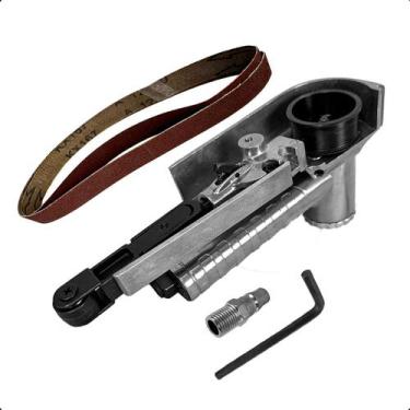 Imagem de Lixadeira de Cinta Pneumática 10x330mm 16000RPM Profissional Ajustável