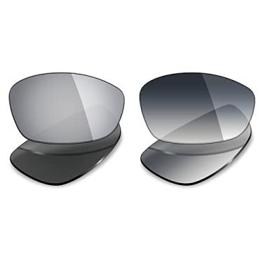 Imagem de 2 pares de lentes polarizadas de substituição da Mryok para óculos de sol Oakley Blender – Opções