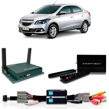 Imagem de Desbloqueio De Multimídia com TV Digital 1Seg e Espelhamento GM Prisma 2017 a 2019