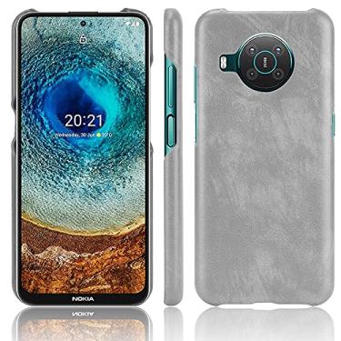 Imagem de For Nokia X10 / X20 Shockproof Litchi Texture PC + PU Case