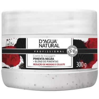 Imagem de Creme Termoativo Oleo De Pimenta Negra 300G Dagua Natural - D'agua Nat