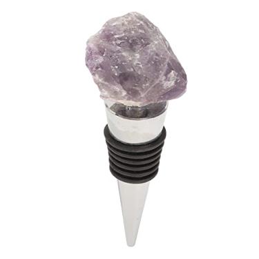 Imagem de Economizador de Garrafa de Vinho, Economizador de Vinho de Pedras Preciosas Pedra de Cristal Reutilizável de Fácil Uso para Decoração (Propósito)