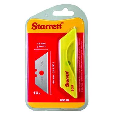 Imagem de Lâminas Reposição para Estiletes - 10 Unidades - Trapezoidal - KS01R