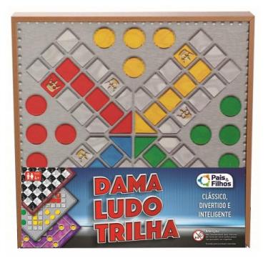 6 Jogos Clássicos Xadrez Dama Ludo Trilha Dominó Forca 22834 na