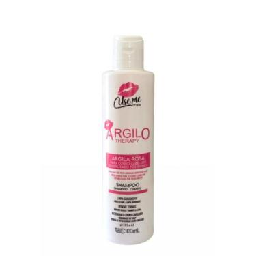 Imagem de Shampoo Argila Rosa Use Me Para Cabelos Com Química 300ml - Poderosa S
