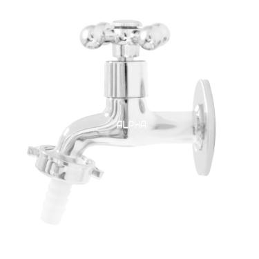 Imagem de Torneira Para Jardim Tanque Metal Alavanca Cromada 1128 C33