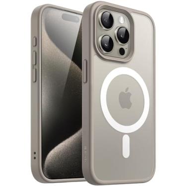 Imagem de JETech Capa Magnético para iPhone 15 Pro Max 6,7 Polegadas Compatível com MagSafe, Case...