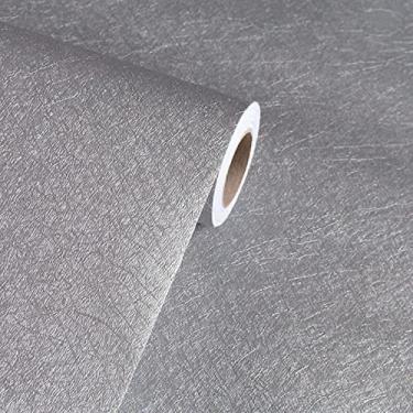 Imagem de Rolo de papel de parede fosco criativo de 23,6 x 393,7 polegadas, papel de parede descascado e colado, papel de parede autoadesivo à prova d'água e fácil de limpar para quarto, banheiro, coz