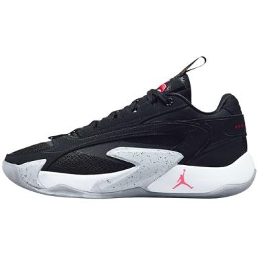 Imagem de Tênis de basquete masculino Jordan Luka 2 (DX8733-006, preto/carmesim brilhante/cinza lobo/branco), Preto/carmesim brilhante/cinza lobo/branco, 42