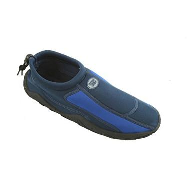 Imagem de Sunville Meias aquáticas masculinas de malha atlética da marca Starbay, Azul-marinho-55905, 39