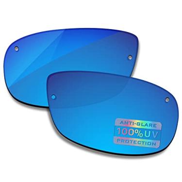 Imagem de Bowyer Lentes de reposição polarizadas para óculos de sol Ray-Ban RB3183 63 mm - Espelhado azul surf