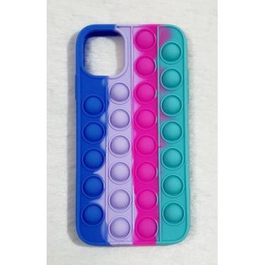 Imagem de Capa Case Capinha Silicone Bolha Iphone 11 6.1 Anti Stress Pop It - ou
