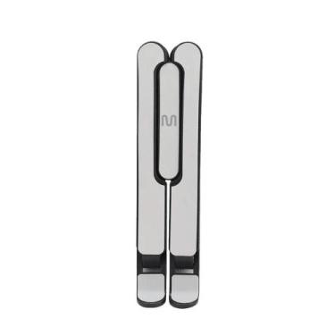 Imagem de Suporte Para Notebook Portátil de Alumínio AC439 Multilaser, Prata